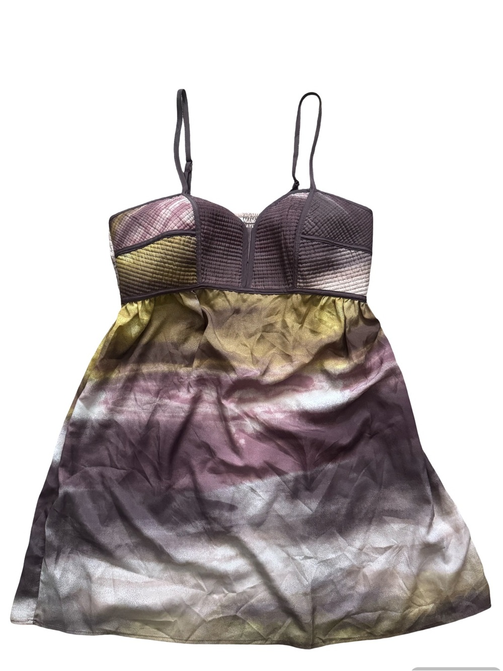 Xhilaration Ombré Watercolor Woman’s Mini Dress-C5